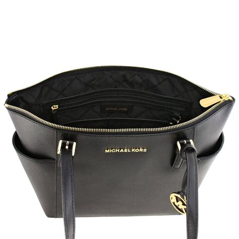 michael kors made inag black|Michael Kors black outlet bags.